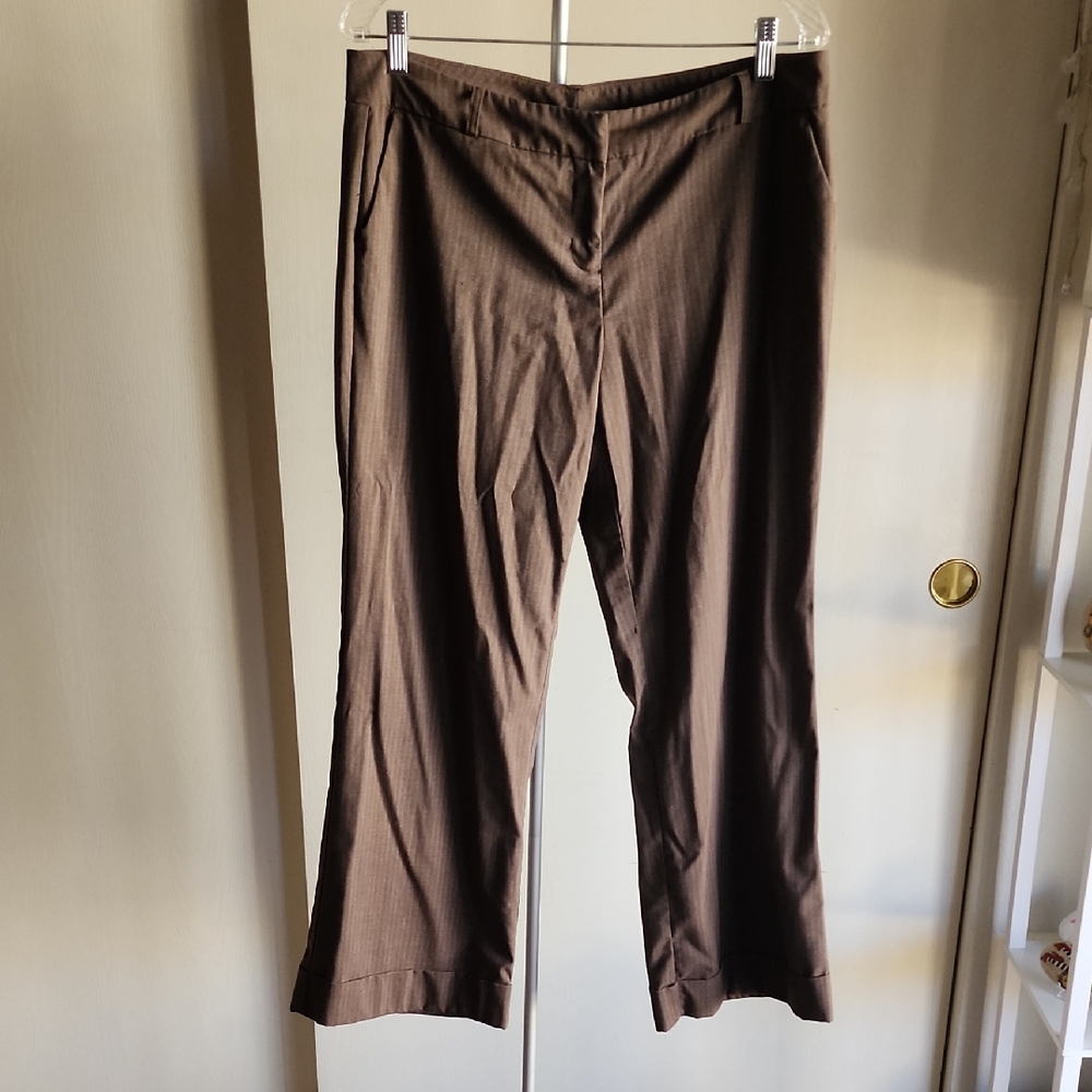 "New York & Co Stretch" Pinstripe Dress Pants 🤎